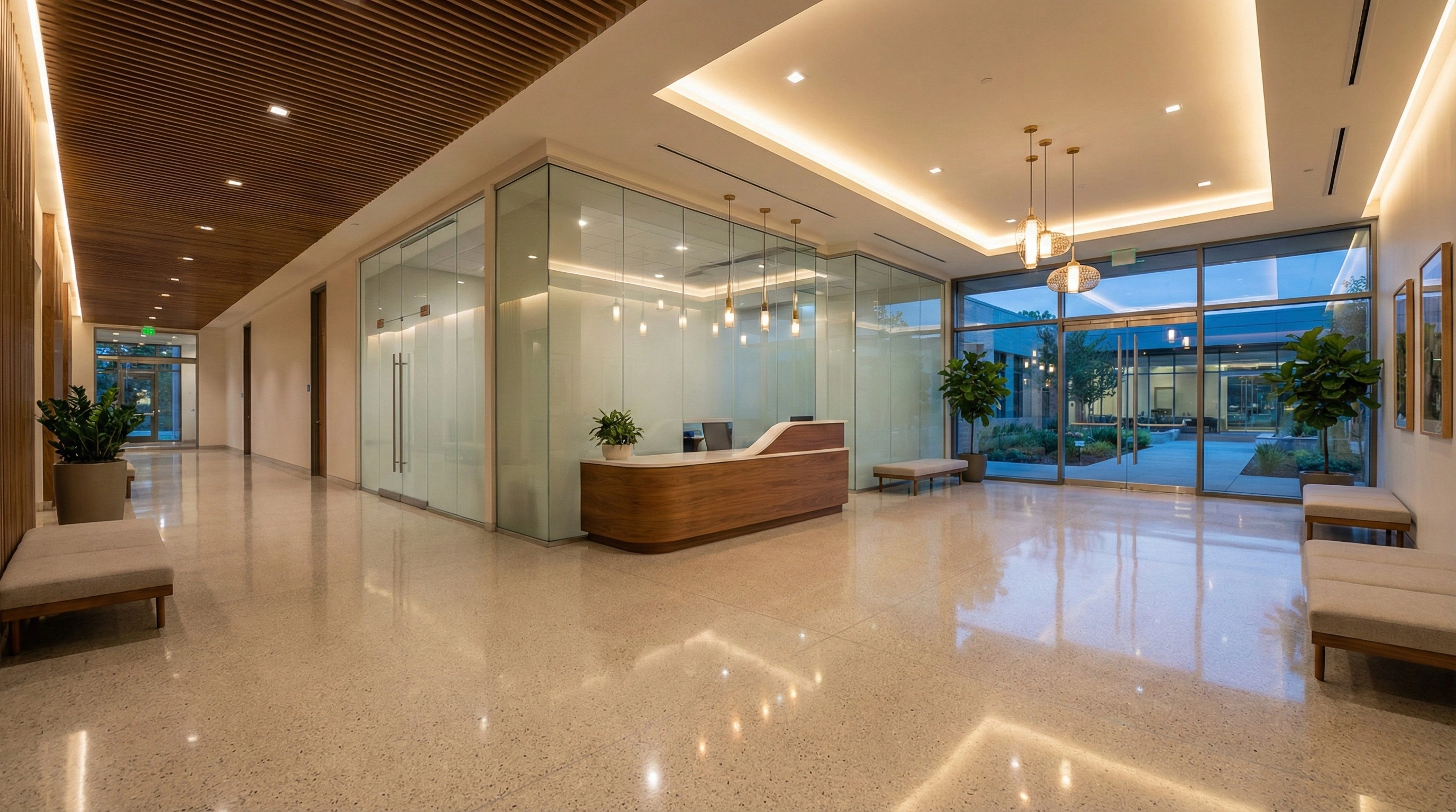 Commercial cleaning services