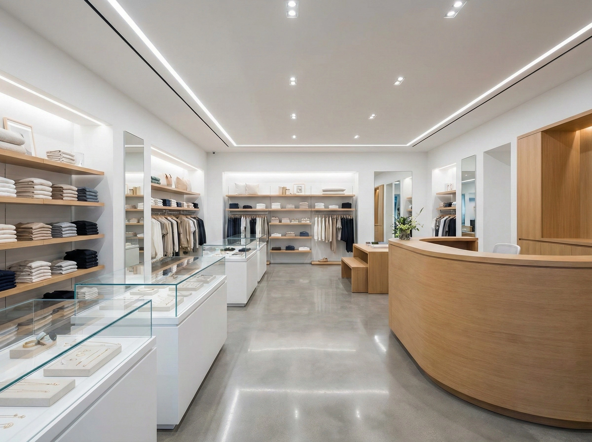 Retail store interior